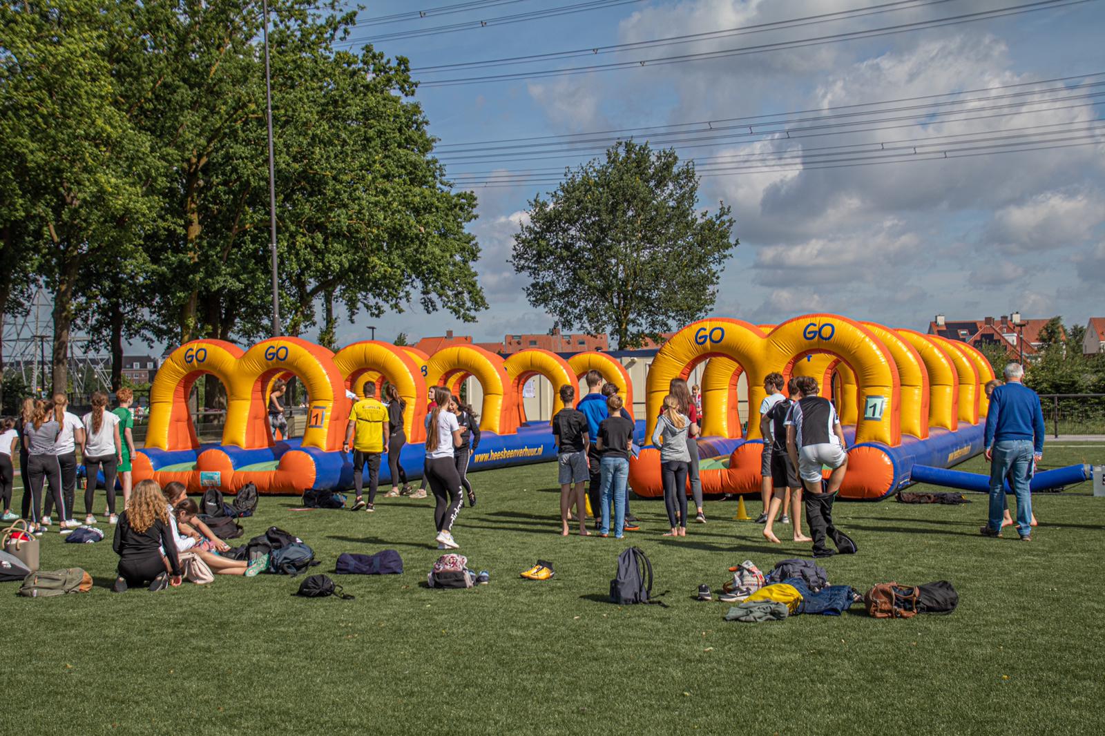 waterattractie huren buikschuifbaan